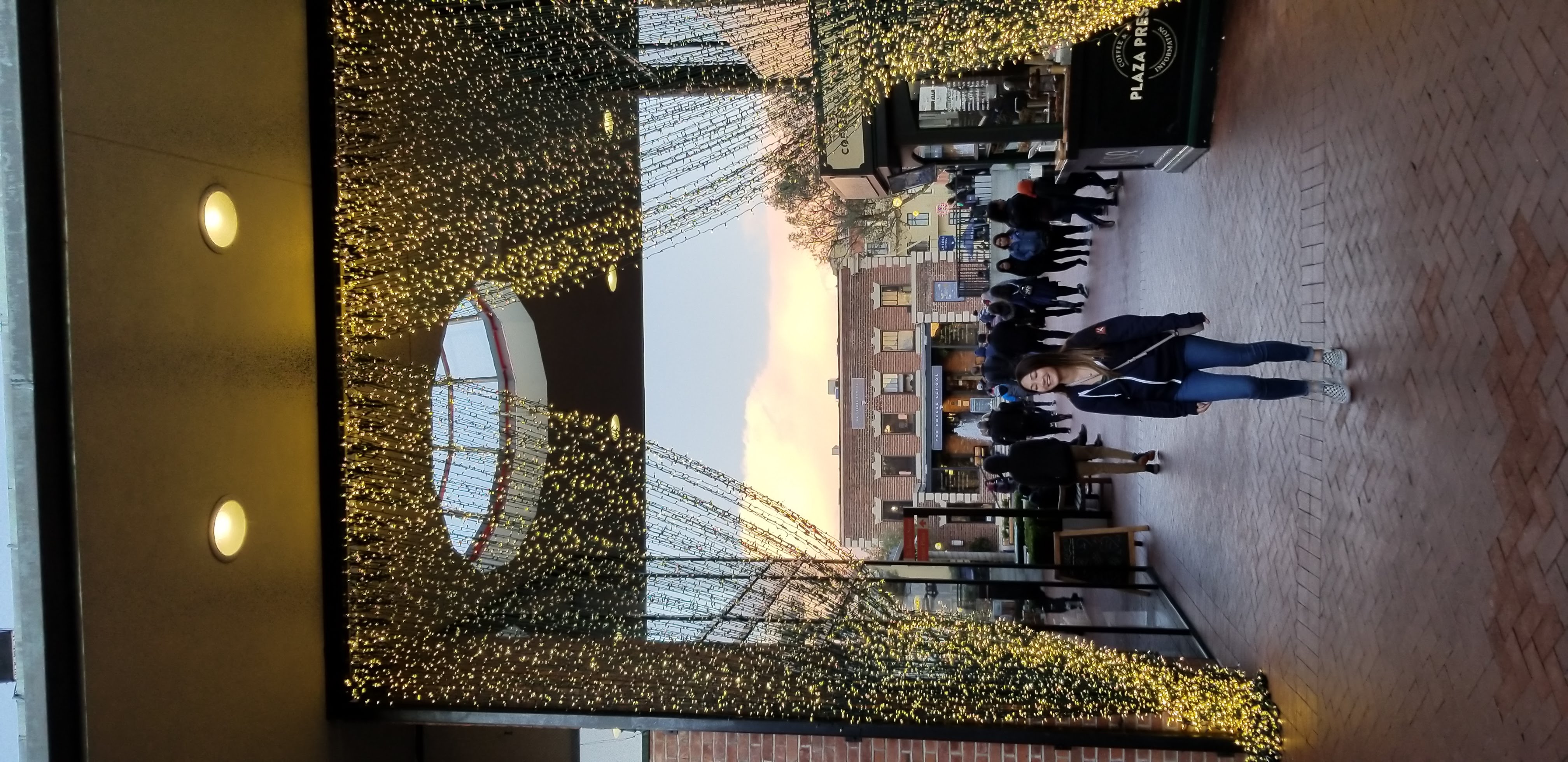 Photo of jen standing around