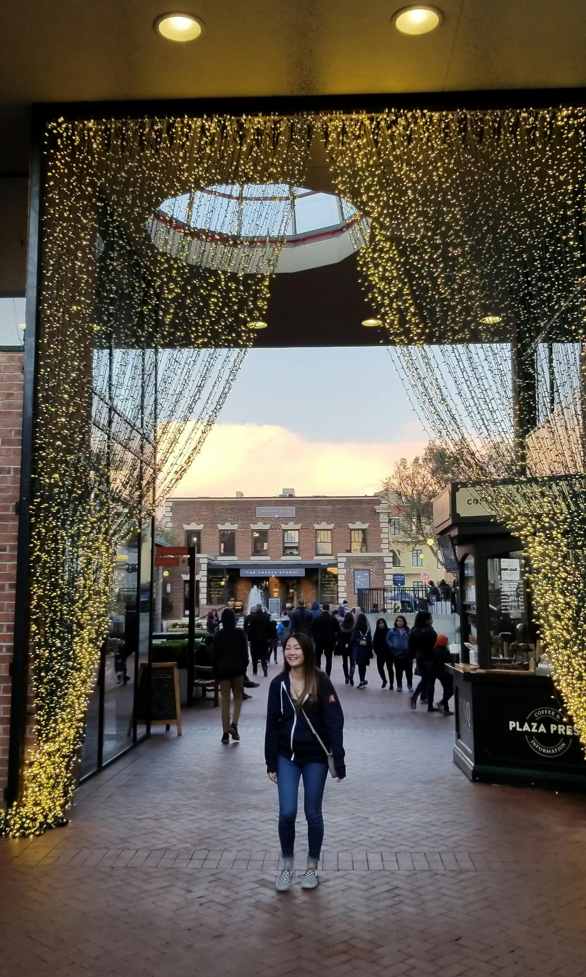 Photo of jen standing around