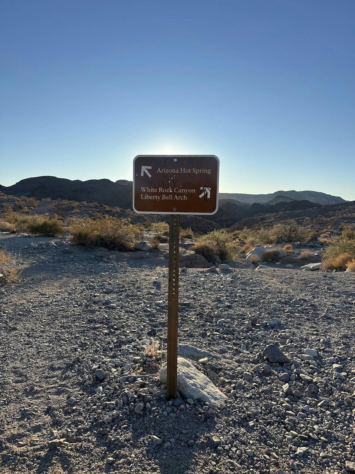 Hot Spring Trail Sign 1740121801477